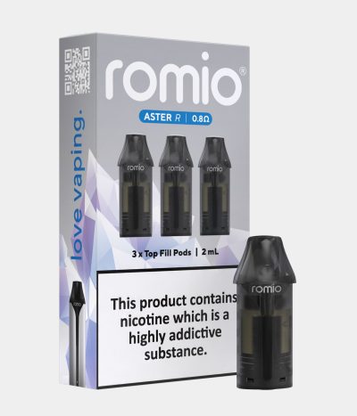 Romio Aster R - 2ml Refillable Replacement Pods