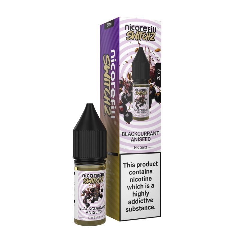 Switch2 Nic Salt Blackcurrant Aniseed 10ml