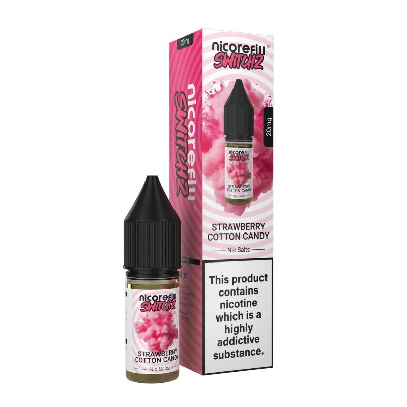 Switch2 Nic Salt Strawberry Cotton Candy 10ml