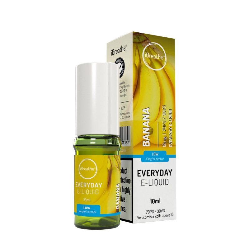 iBreathe High PG E-Liquid Banana 10ml
