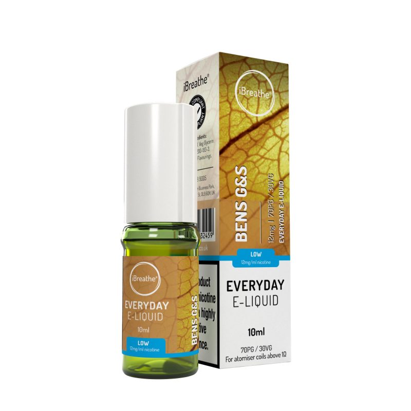 iBreathe High PG E-Liquid Bens G&S 10ml
