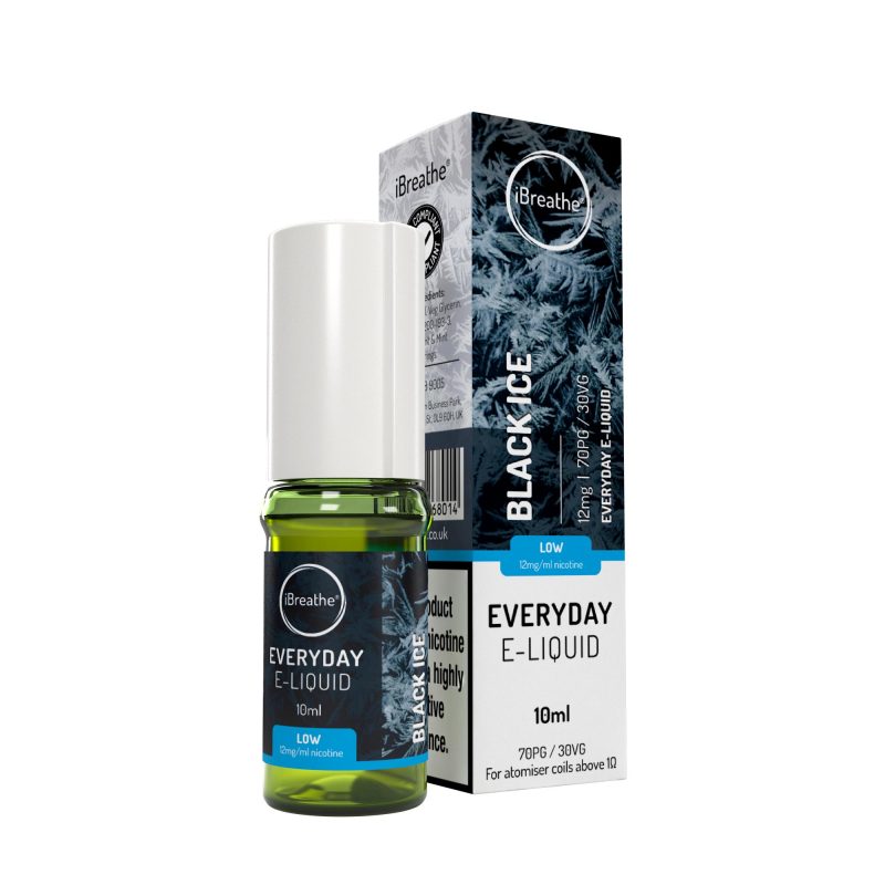 iBreathe High PG E-Liquid Black Ice 10ml