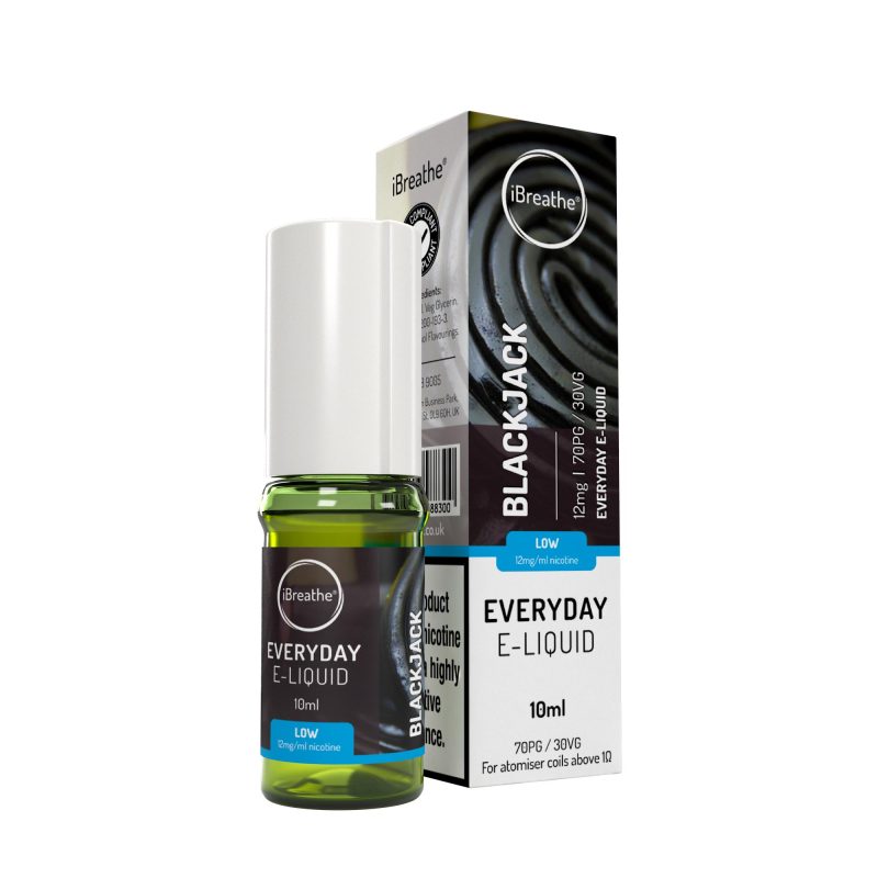 iBreathe High PG E-Liquid Blackjack 10ml