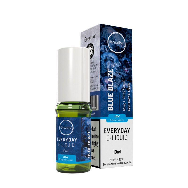 iBreathe High PG E-Liquid Blue Blaze 10ml