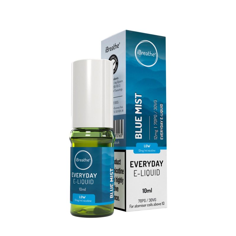 iBreathe High PG E-Liquid Blue Mist 10ml