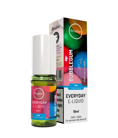 iBreathe High PG E-Liquid Bubblegum 10ml