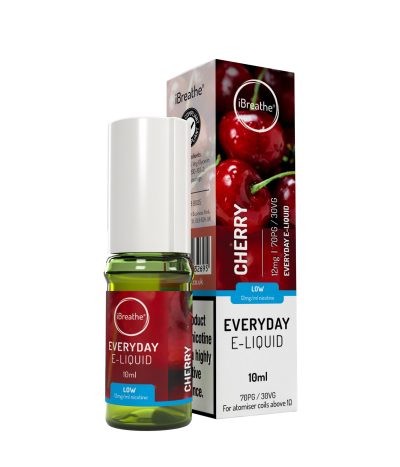 iBreathe High PG E-Liquid Cherry 10ml