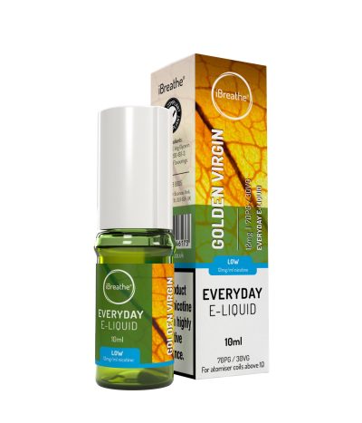 iBreathe High PG E-Liquid Golden Virgin 10ml