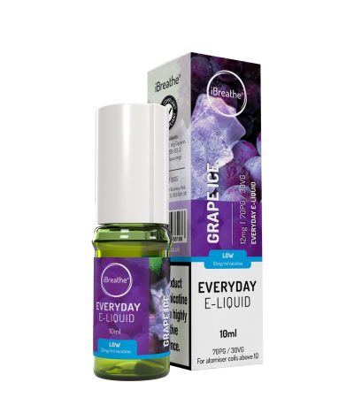 iBreathe High PG E-Liquid Grape Ice 10ml