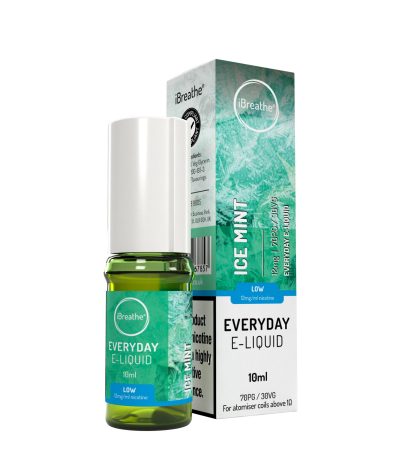 iBreathe High PG E-Liquid Ice Mint 10ml