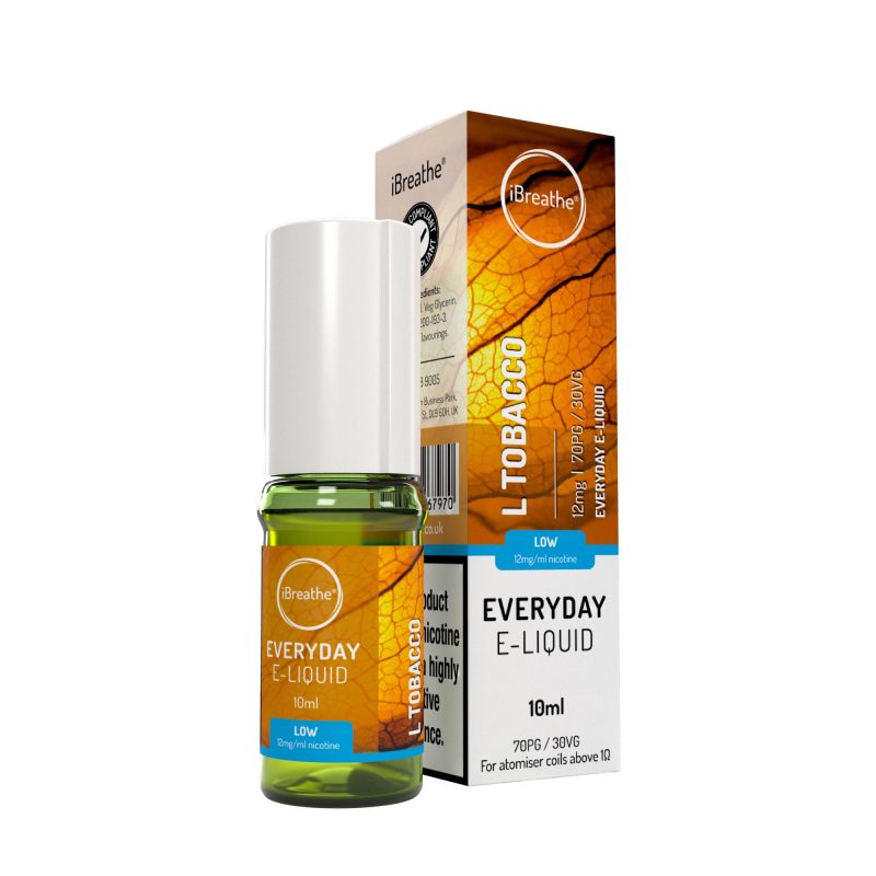 iBreathe High PG E-Liquid L Tobacco 10ml