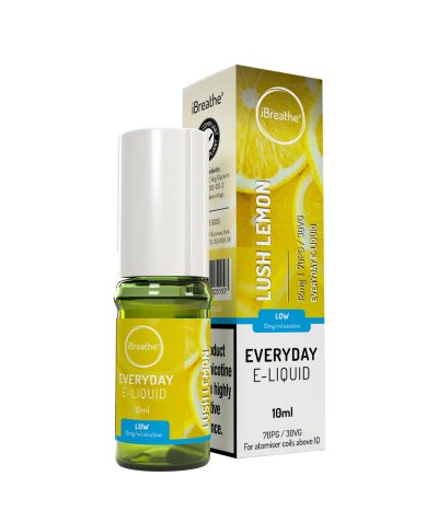 iBreathe High PG E-Liquid Lush Lemon 10ml