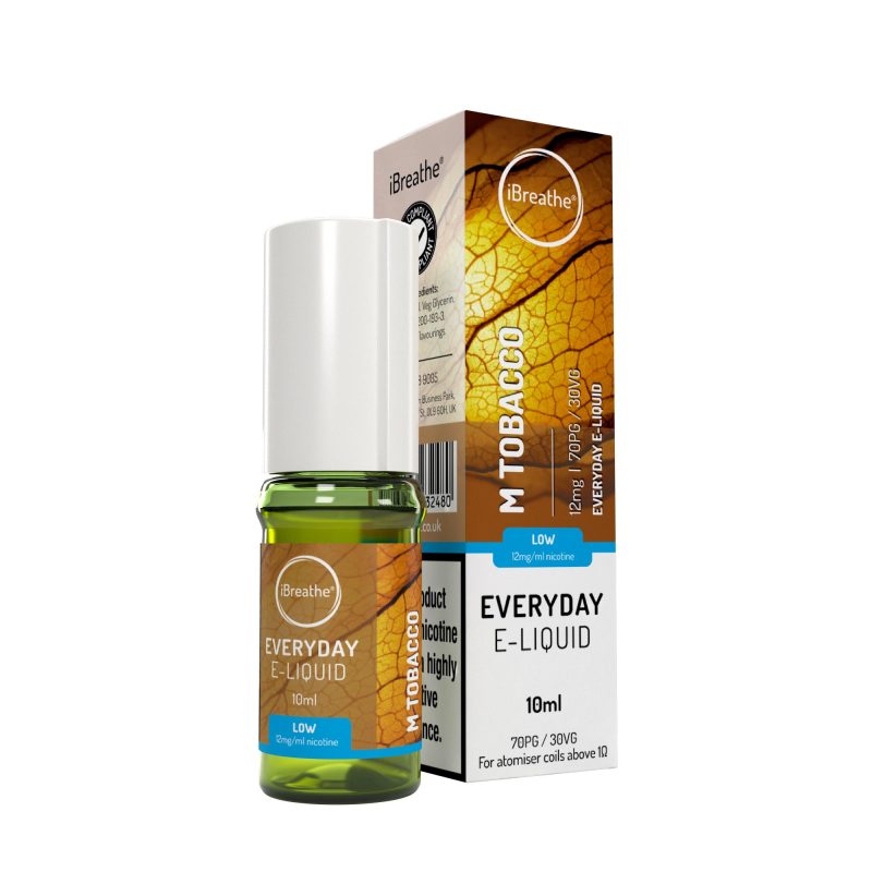 iBreathe High PG E-Liquid M Tobacco 10ml