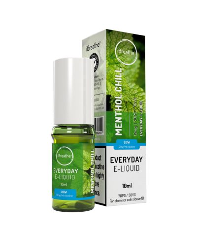 iBreathe High PG E-Liquid Menthol Chill 10ml