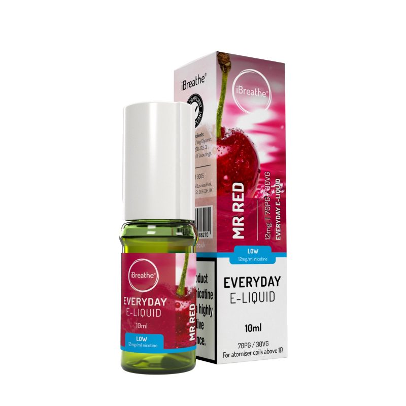 iBreathe High PG E-Liquid Mr Red 10ml