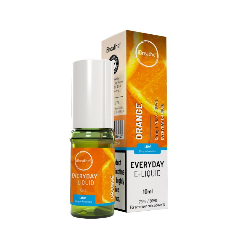 iBreathe High PG E-Liquid Orange 10ml