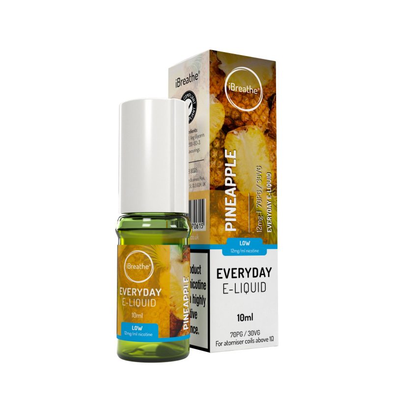 iBreathe High PG E-Liquid Pineapple 10ml