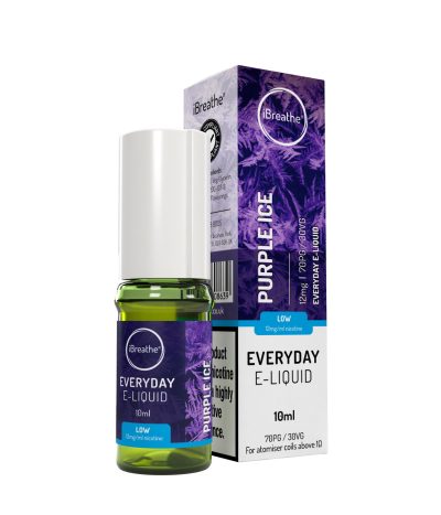iBreathe High PG E-Liquid Purple Ice 10ml