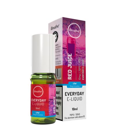 iBreathe High PG E-Liquid Red Juice 10ml