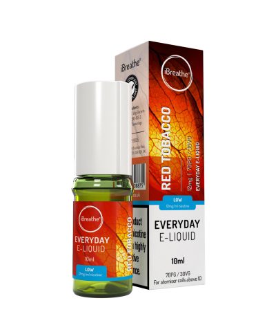 iBreathe High PG E-Liquid Red Tobacco 10ml