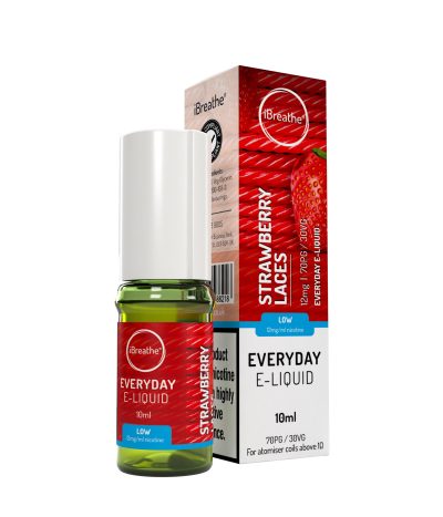 iBreathe High PG E-Liquid Strawberry Laces 10ml