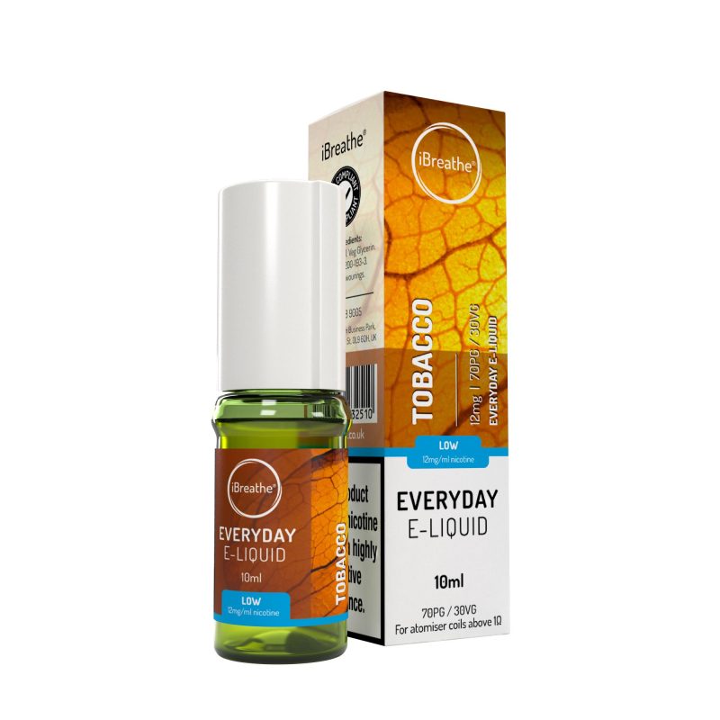iBreathe High PG E-Liquid Tobacco 10ml
