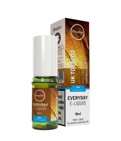 iBreathe High PG E-Liquid UK Tobacco 10ml