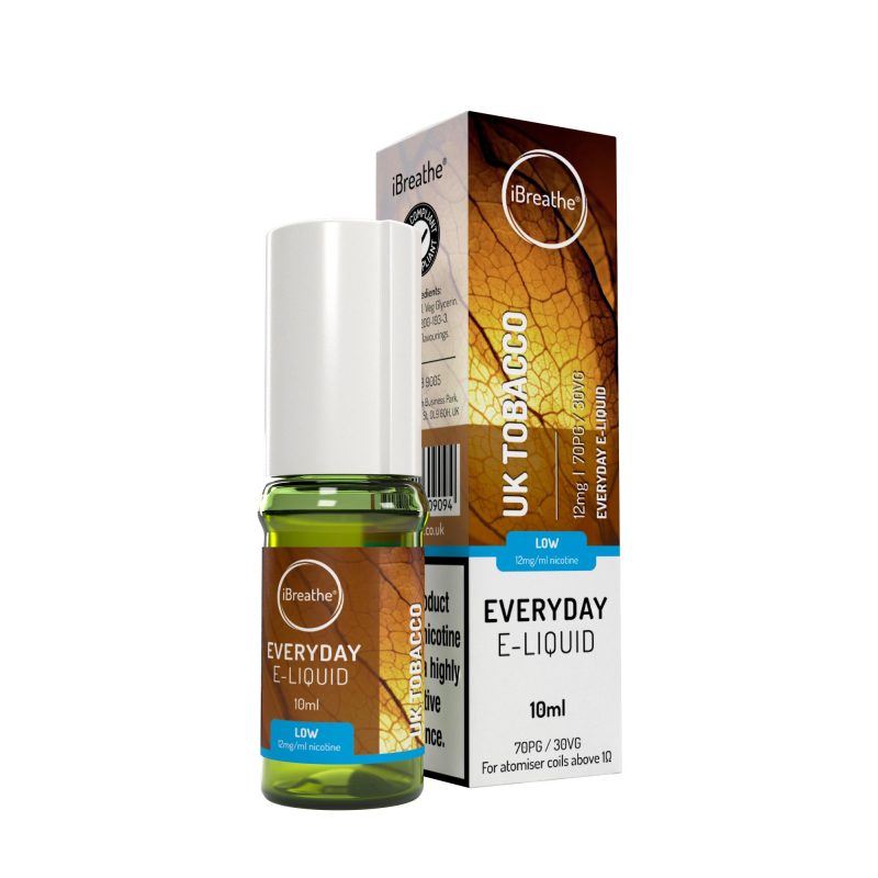 iBreathe High PG E-Liquid UK Tobacco 10ml