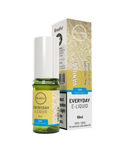 iBreathe High PG E-Liquid Vanilla 10ml