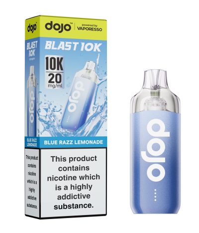 Blue Razz Lemonade – Dojo Blast 10K Vape Kit (2ml + 10ml Refillable Pod)