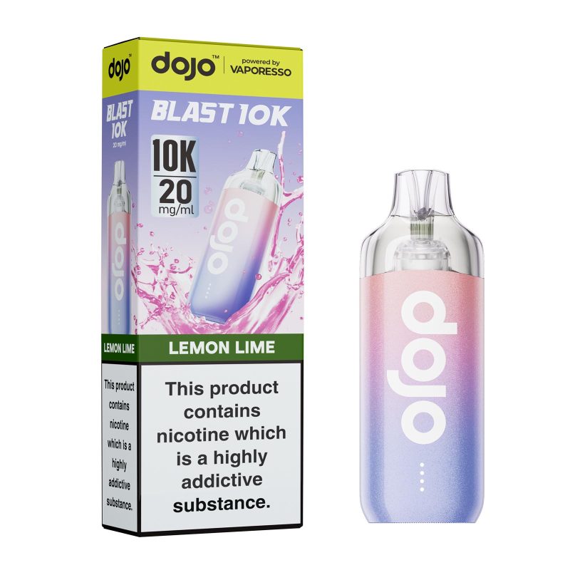 Dojo Blast 10K - Lemon Lime Lemon Lime – Dojo Blast 10K Vape Kit (2ml + 10ml Refillable Pod)