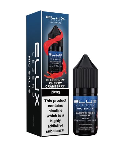 Blueberry Cherry Cranberry – Elux Legend Nic Salts (10ml)