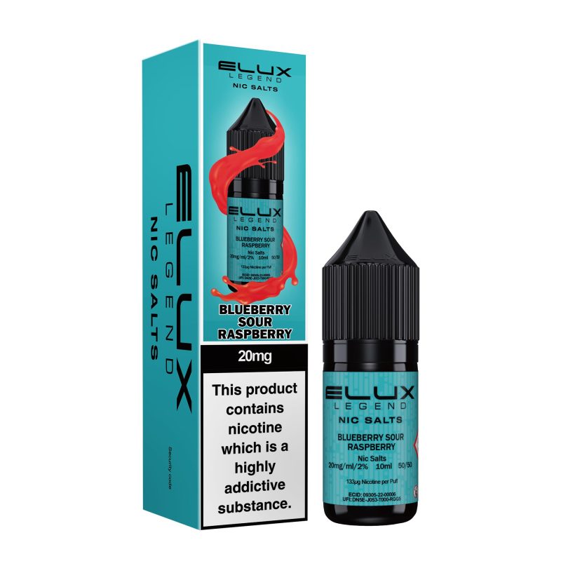 Elux Legend - Blueberry Sour Raspberry Blueberry Sour Raspberry – Elux Legend Nic Salts (10ml)