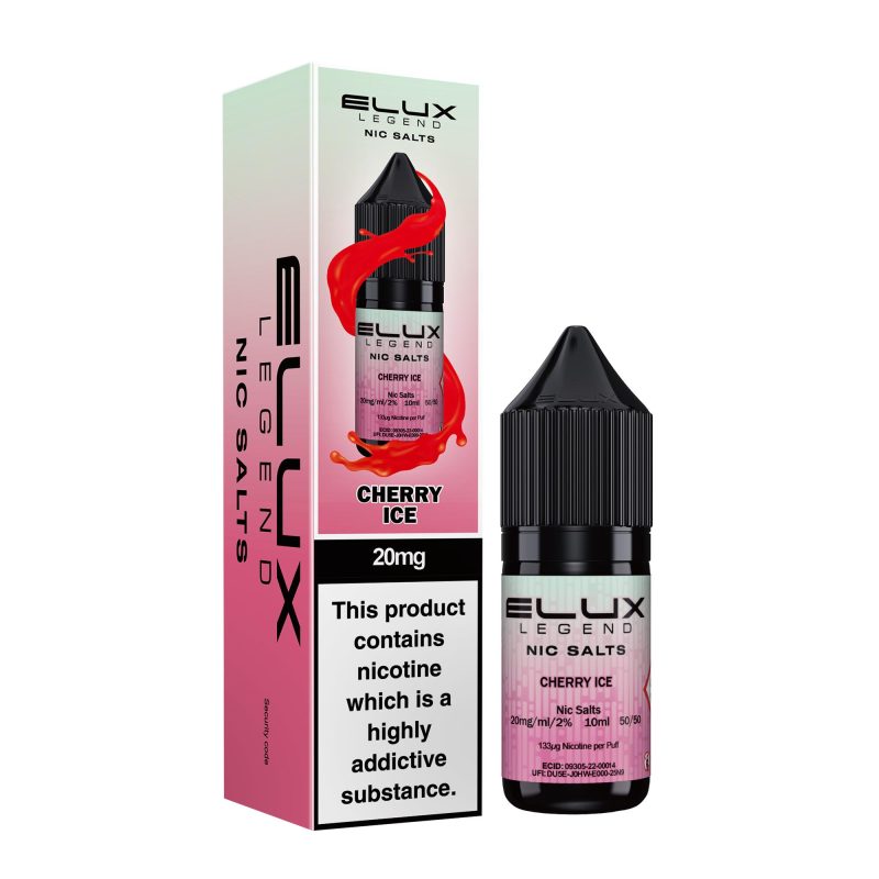 Cherry Ice – Elux Legend Nic Salts (10ml)