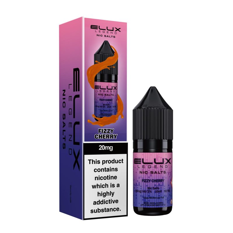 Fizzy Cherry – Elux Legend Nic Salts (10ml)