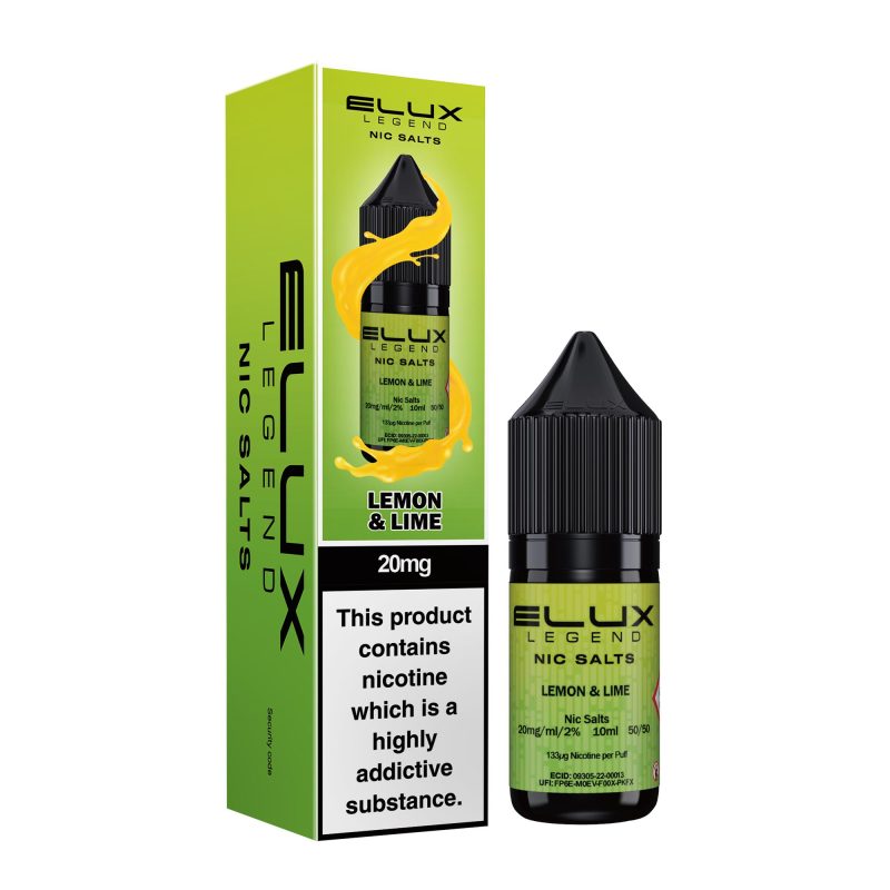 Elux Legend - Lemon and Lime Lemon & Lime – Elux Legend Nic Salts (10ml)