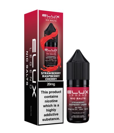 Strawberry Raspberry Cherry – Elux Legend Nic Salts (10ml)