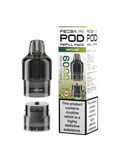 Lemon Lime – Feoba Pro 6000 Pod (2ml + 10ml Refillable Pod)