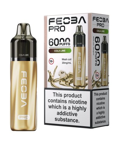 Cola Lime – Feoba Pro 6000 Vape Kit (2ml + 10ml Refillable Pod)