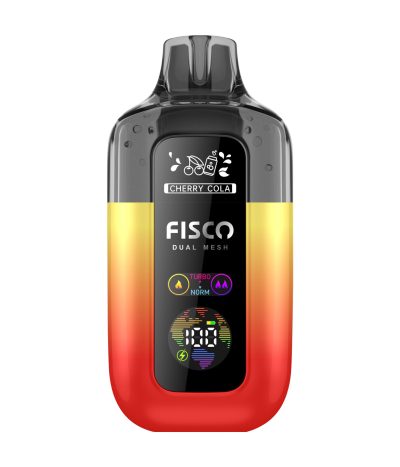 Cherry Cola – Fisco Point Pro 7000 Vape Kit (2ml + 10ml Refillable Pod)