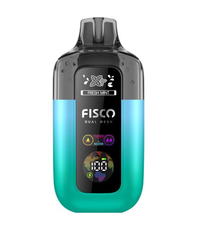 Fresh Mint – Fisco Point Pro 7000 Vape Kit (2ml + 10ml Refillable Pod)