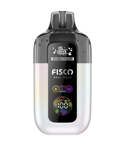 Juicy Pineapple – Fisco Point Pro 7000 Vape Kit (2ml + 10ml Refillable Pod)