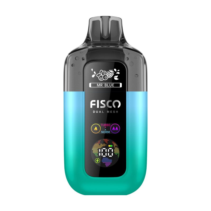 Fisco Point Pro - Mr Blue Mr Blue – Fisco Point Pro 7000 Vape Kit (2ml + 10ml Refillable Pod)