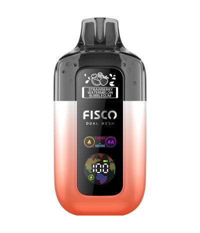 Strawberry Watermelon Bubblegum – Fisco Point Pro 7000 Vape Kit (2ml + 10ml Refillable Pod)