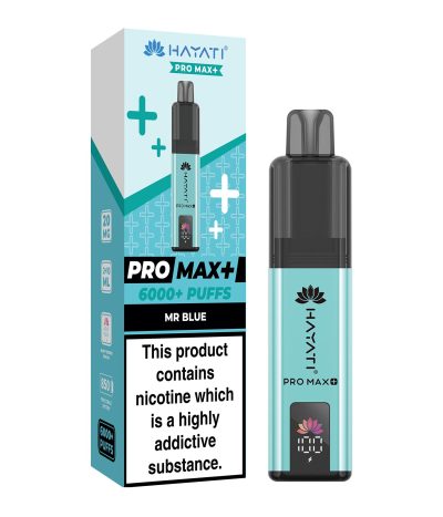 Mr Blue – Hayati Pro Max+ 6000 Vape Kit (2ml + 10ml Refillable Pod)