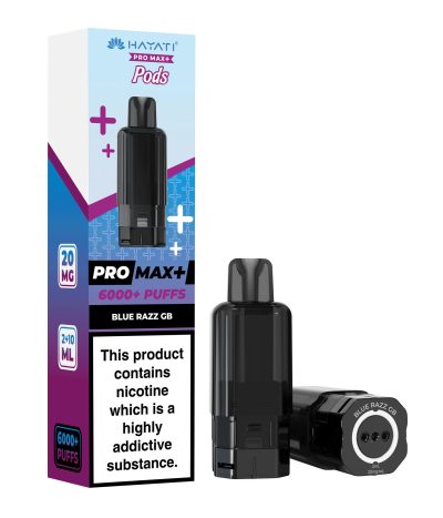 Blue Razz GB – Hayati Pro Max+ 6000 Pod (2ml + 10ml Refillable Pod)