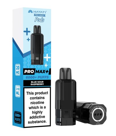 Blue Sour Raspberry – Hayati Pro Max+ 6000 Pod (2ml + 10ml Refillable Pod)