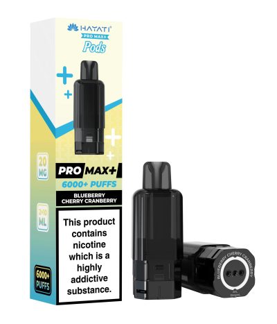 Blueberry Cherry Cranberry – Hayati Pro Max+ 6000 Pod (2ml + 10ml Refillable Pod)