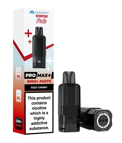 Fizzy Cherry – Hayati Pro Max+ 6000 Pod (2ml + 10ml Refillable Pod)