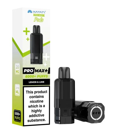 Lemon & Lime – Hayati Pro Max+ 6000 Pod (2ml + 10ml Refillable Pod)